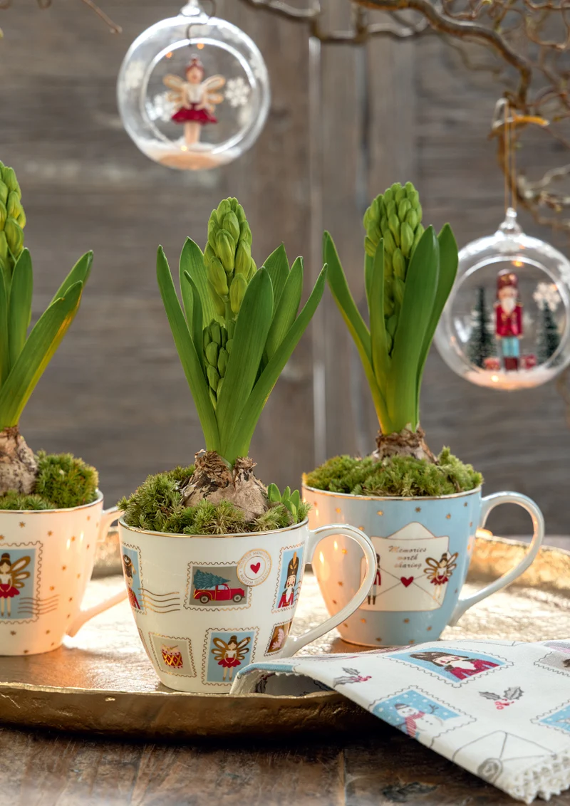 Greengate Anhänger Glas Ballerina gold 16cm