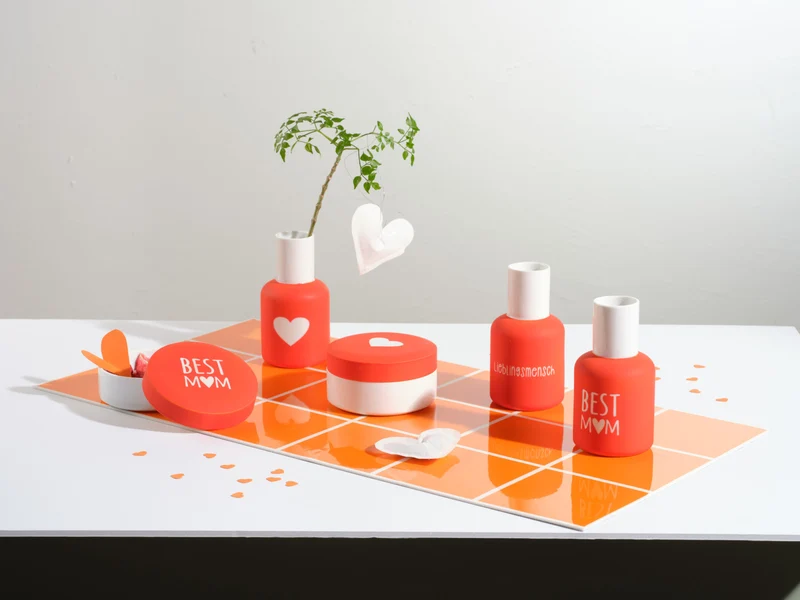ASA beauty for you Vase Best Mom rot 12,5cm
