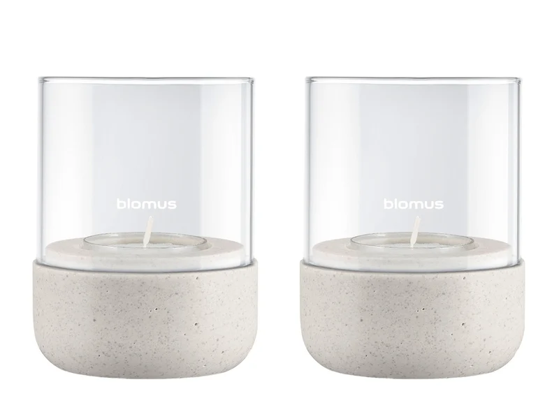Blomus CALMA Windlicht moonbeam XS 2er Set