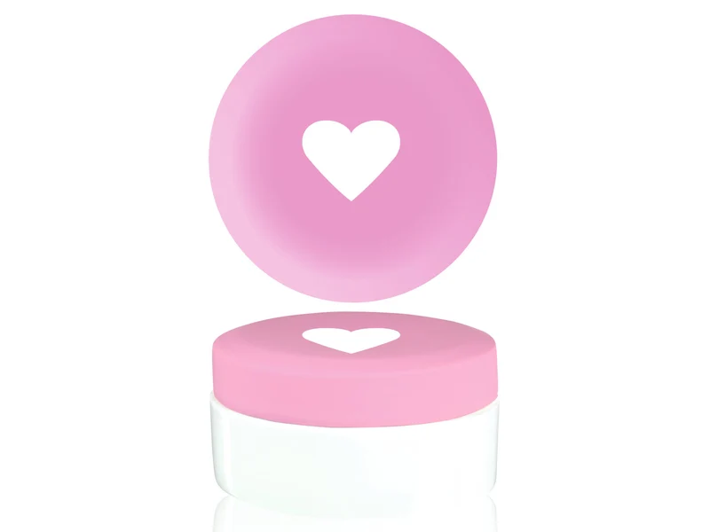 ASA beauty for you Dose Herz pink 10cm