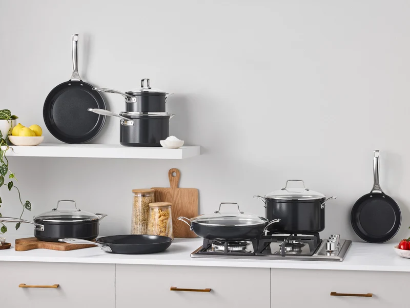 Le Creuset Aluminium-Antihaft Kochgeschirrset 6tlg