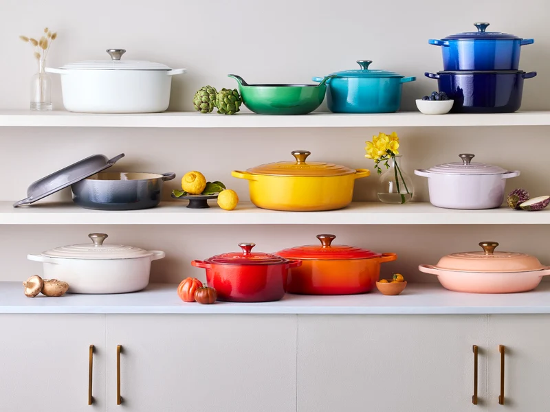 Le Creuset Stew Pot Signature rund azure 26cm