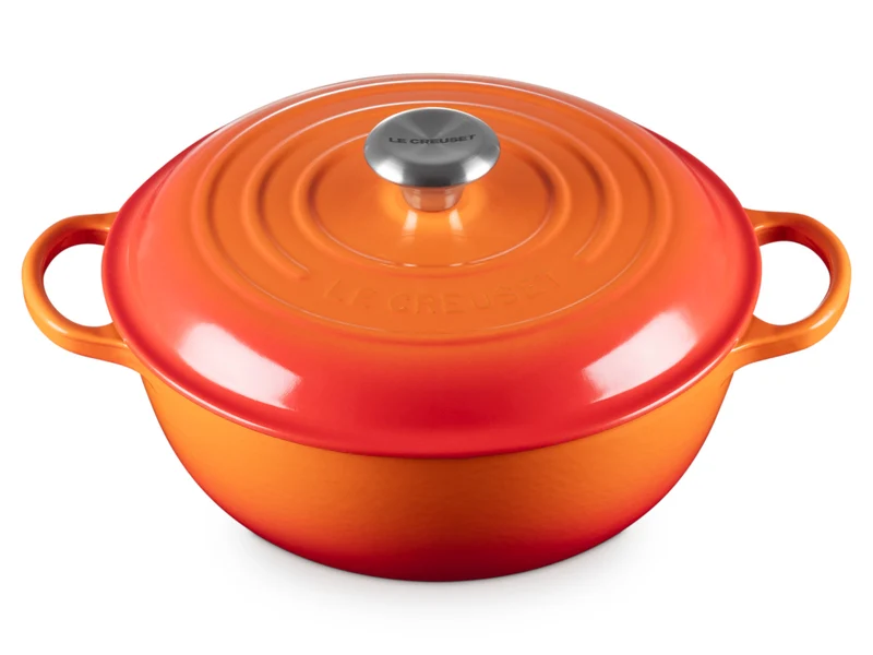 Le Creuset Stew Pot Signature rund ofenrot 26cm