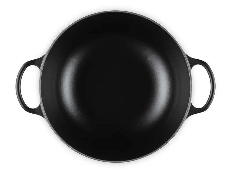 Le Creuset Stew Pot Signature rund schwarz matt 26cm