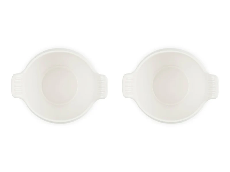 Le Creuset Suppenterrine Tradition meringue 0,6l 2er Set