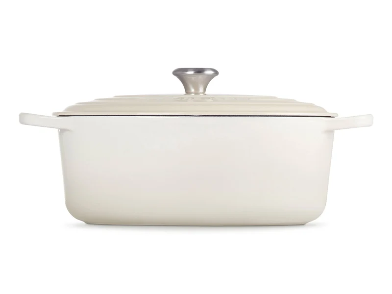 Le Creuset Bräter Signature oval meringue 33cm