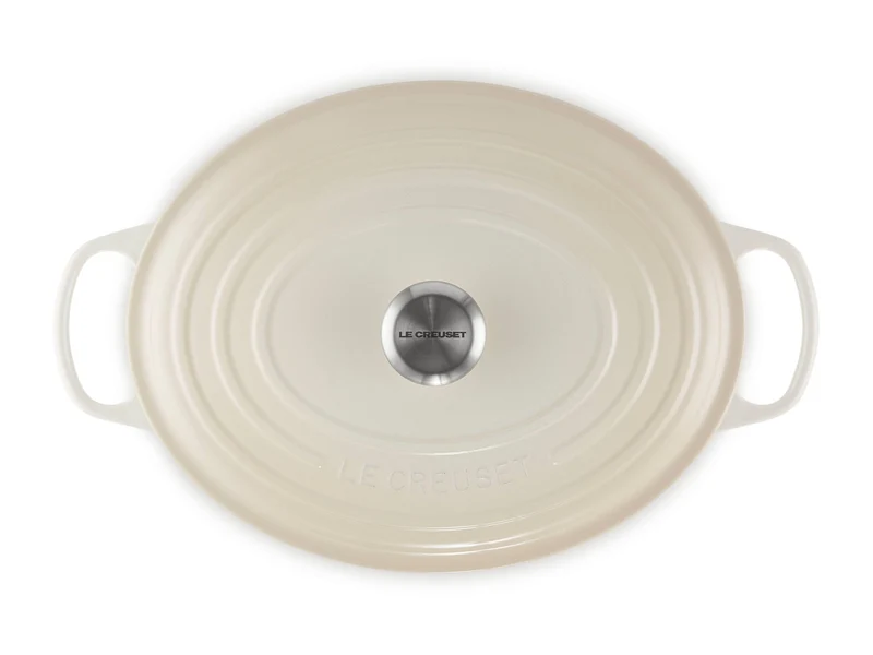 Le Creuset Bräter Signature oval meringue 33cm
