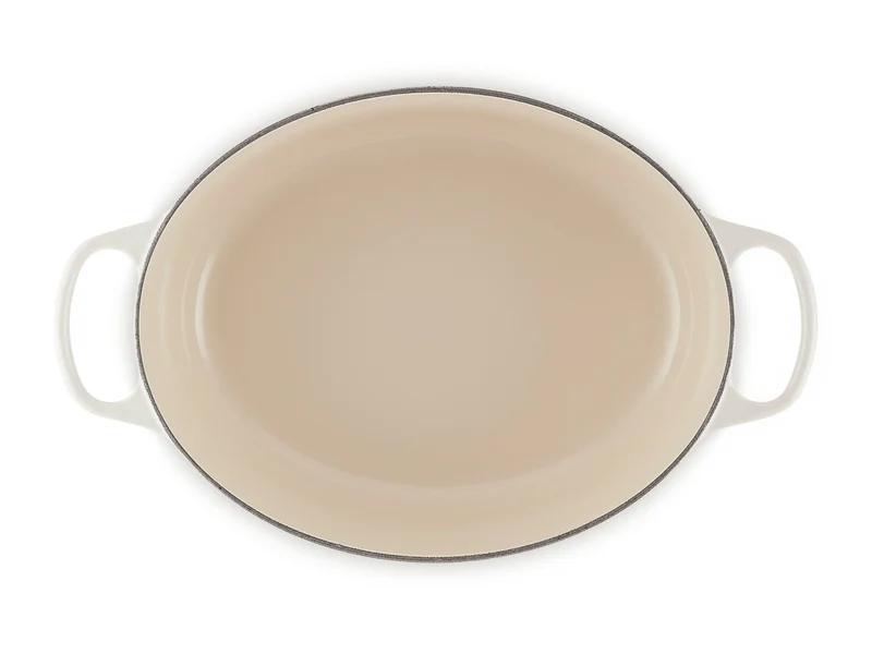 Le Creuset Bräter Signature oval meringue 33cm