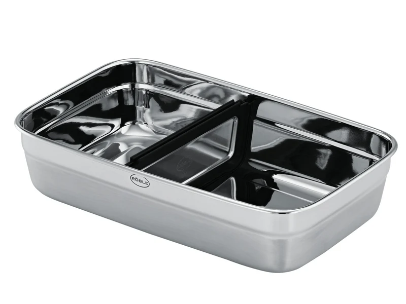 Rösle FLEXX 2GO Trennsteg eckig 13,3x4,2cm 1l