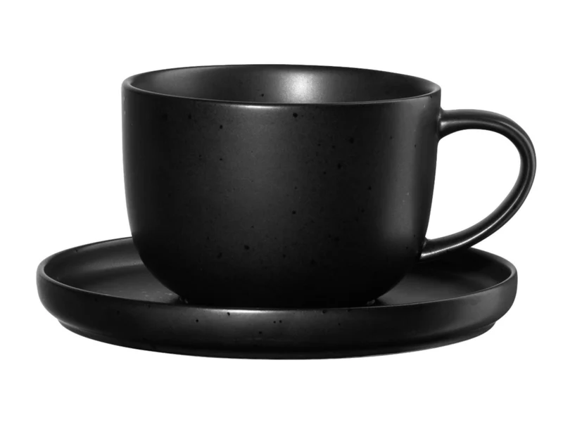ASA coppa Teetasse und Untertasse kuro Set 2tlg