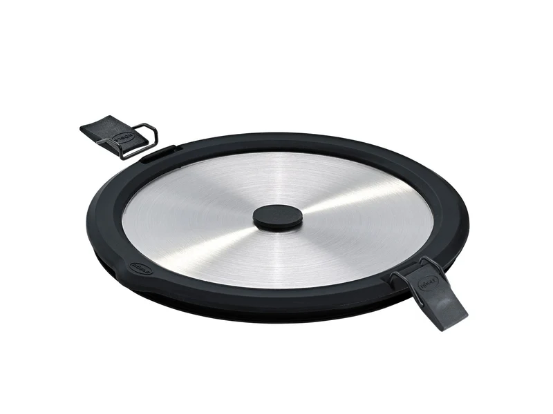 Rösle FLEXX 2GO Edelstahldeckel rund mit Clips 17x16,5cm 0,8l