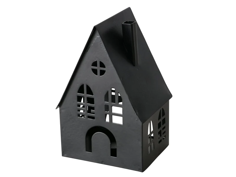 Boltze Dover Laterne Eisen schwarz 13-35cm 3tlg