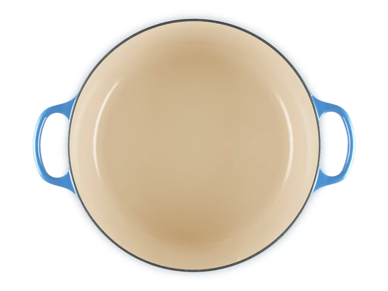 Le Creuset Bräter Signature rund azure 34cm