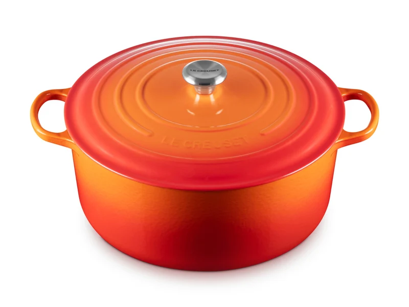 Le Creuset Bräter Signature rund orange 34cm