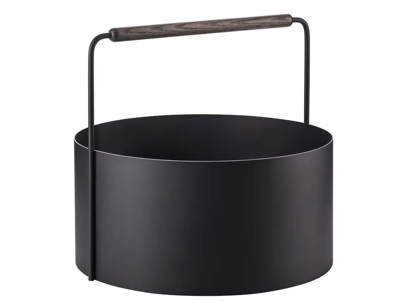 Blomus ASHI Holzkorb brown oak 42cm