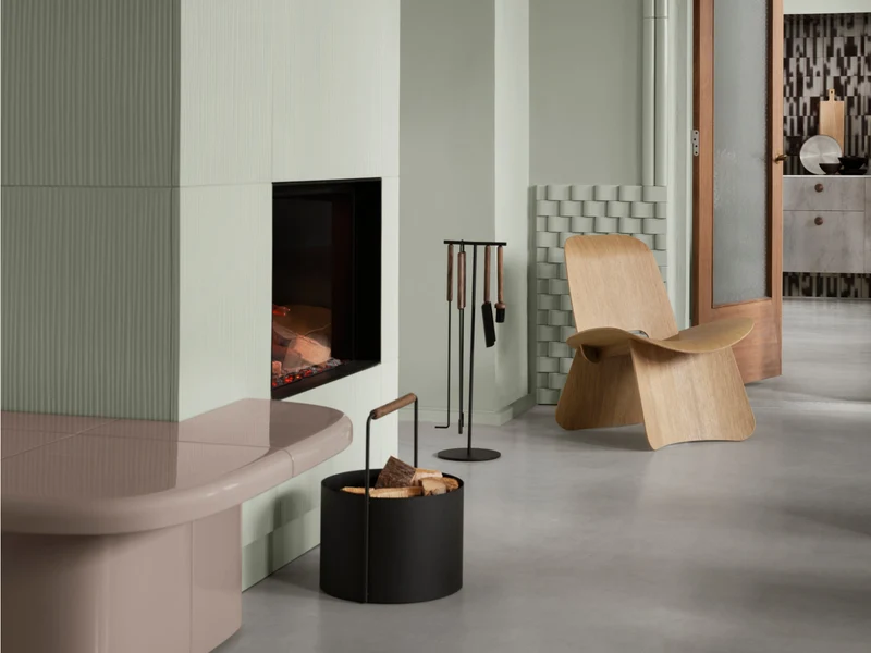 Blomus ASHI Holzkorb brown oak 42cm