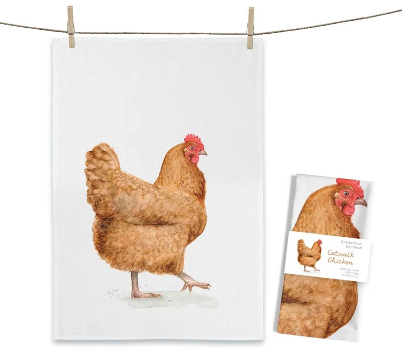 Geschirrtuch Catwalk Chicken