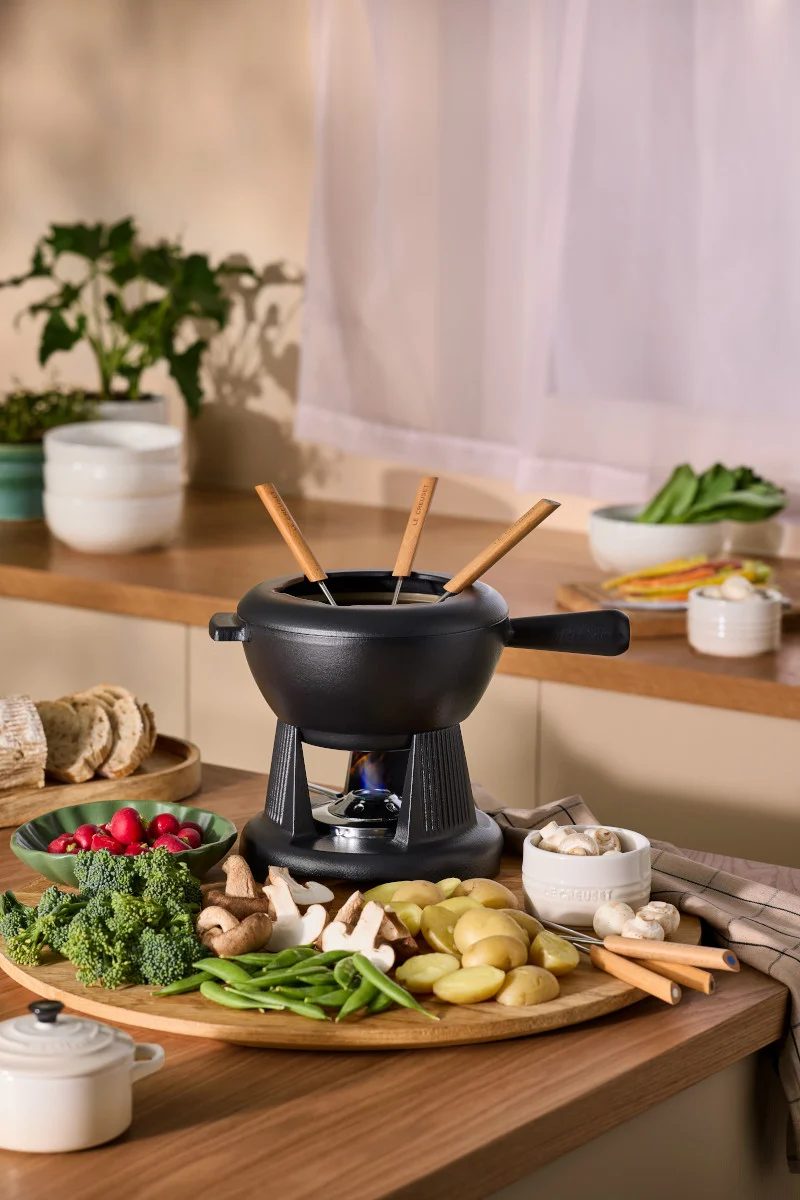 Le Creuset Käsefondue sea salt 2l