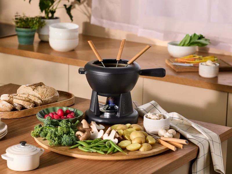 Le Creuset Käsefondue sea salt 2l