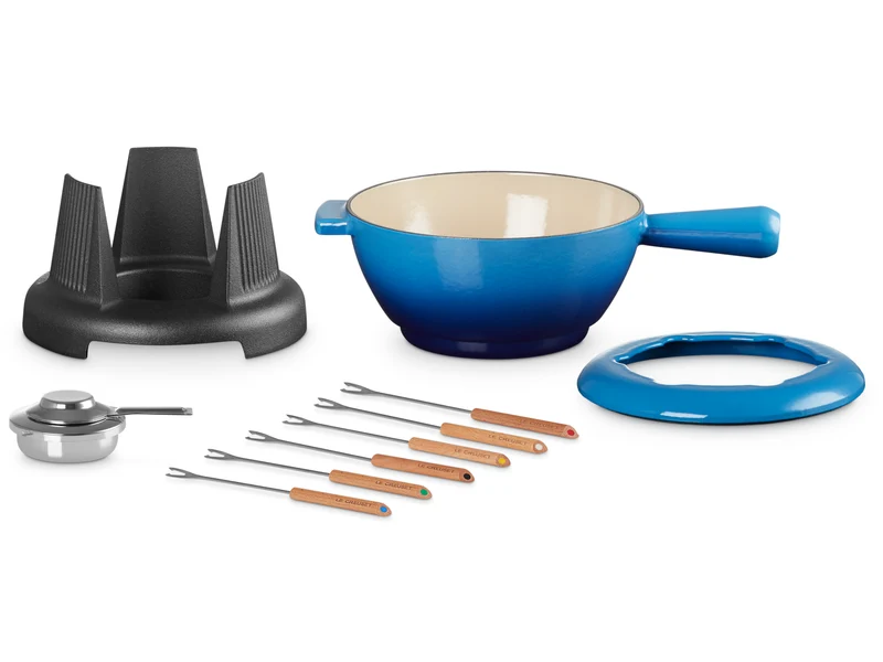 Le Creuset Käsefondue azure 2l