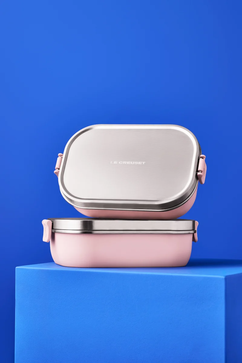 Le Creuset On The Go Lunchbox shell pink 900ml