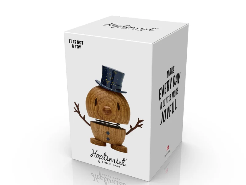 Hoptimist Snowman S oak 7,8cm