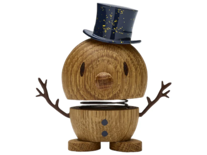 Hoptimist Snowman S oak 7,8cm