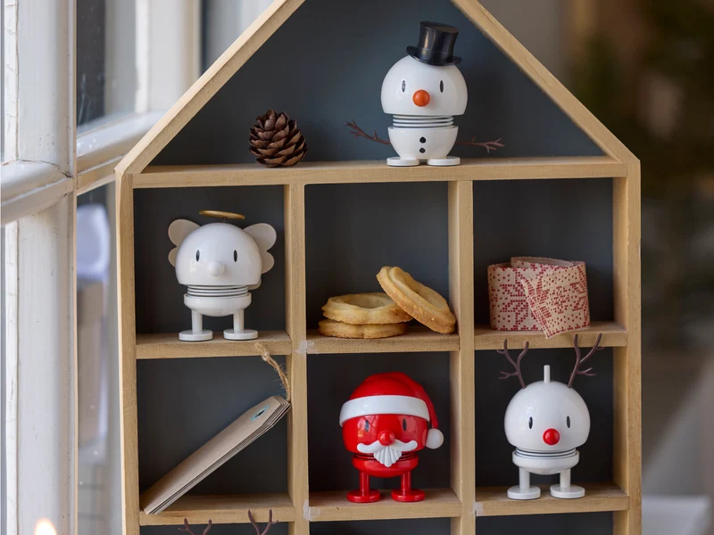 Hoptimist Snowman S white 7,8cm
