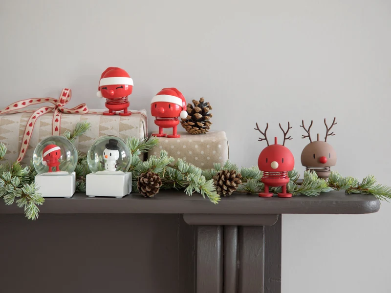 Hoptimist Reindeer Bumble M red 7,5cm