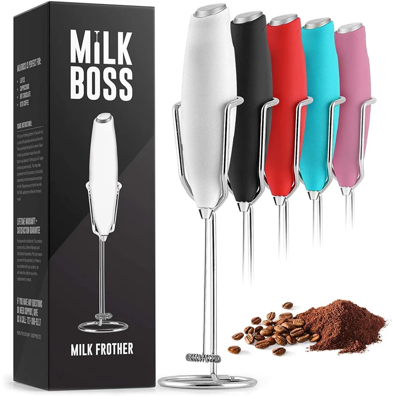 Milchaufschäumer mit Ständer - Milk Frother von Milk Boss