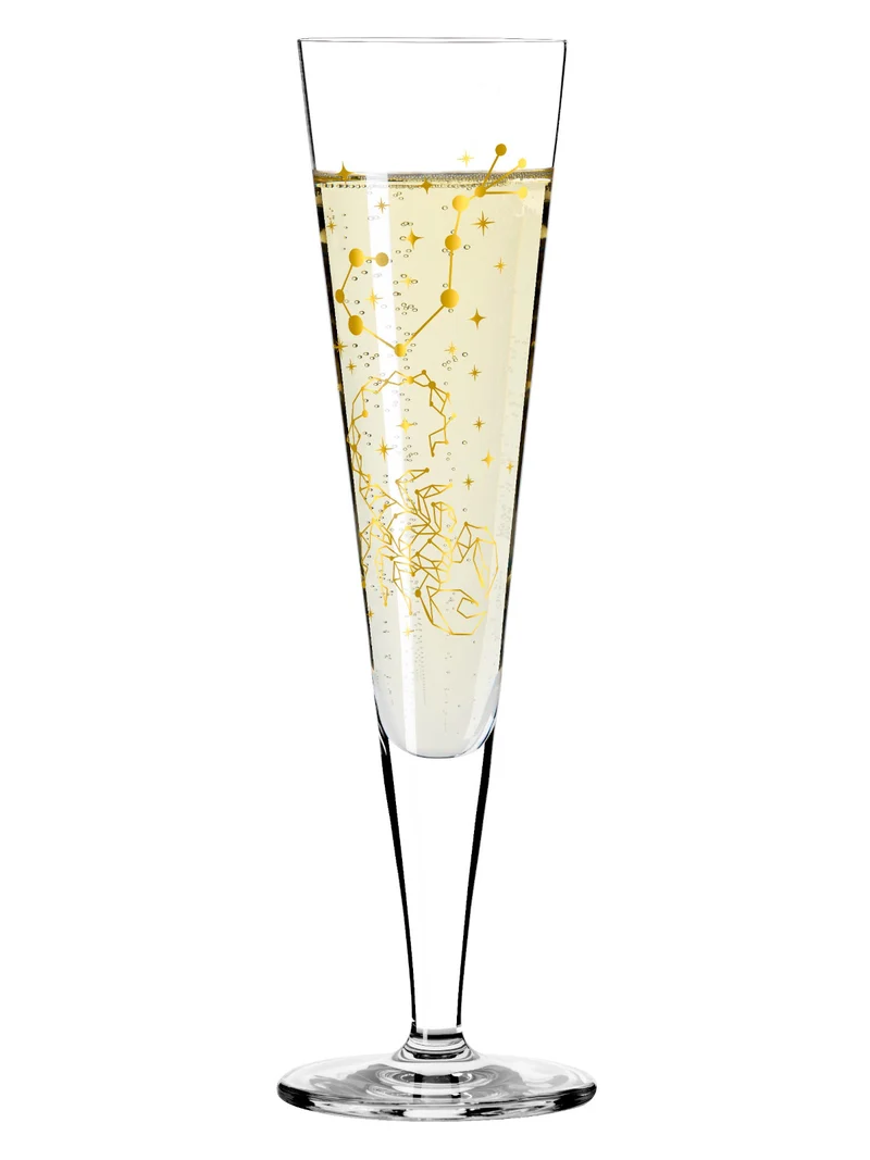 RITZENHOFF Champagnerglas #10 Skorpion (Z. Mubaza) H25