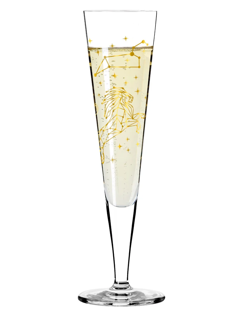 RITZENHOFF Champagnerglas #6 Löwe (Z. Mubaza) H25