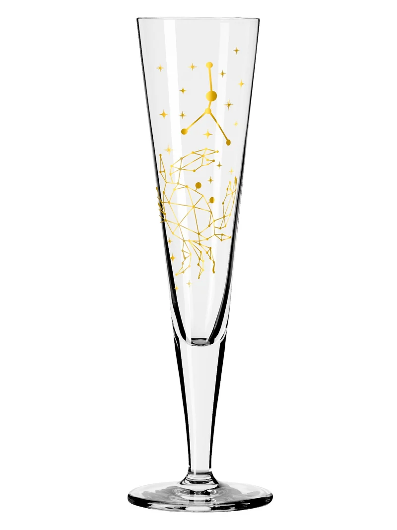 RITZENHOFF Champagnerglas #3 Krebs (Z. Mubaza) H25