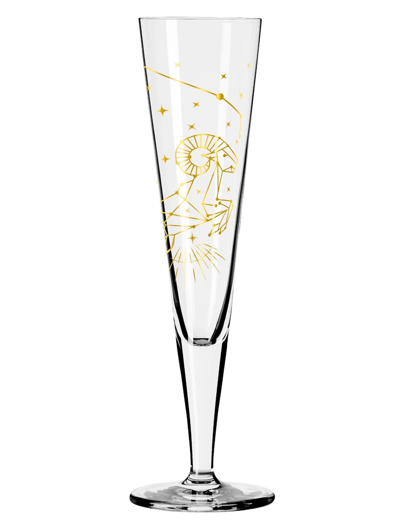 RITZENHOFF Champagnerglas #2 Widder (Z. Mubaza) H25