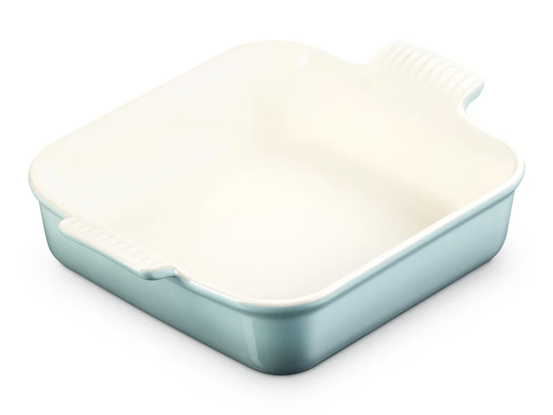 Le Creuset Auflaufform Tradition quadratisch sea salt 23cm
