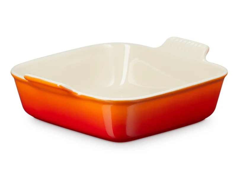 Le Creuset Auflaufform Tradition quadratisch ofenrot 23cm