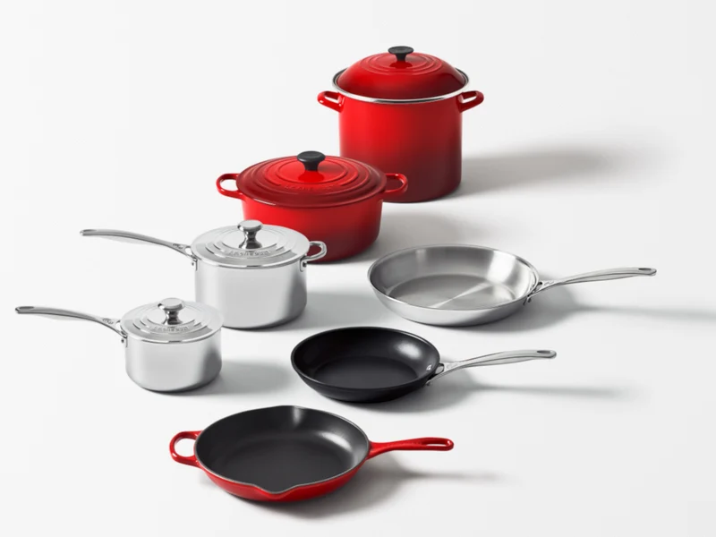 Le Creuset Brat- und Servierpfanne Signature rund sea salt 30cm