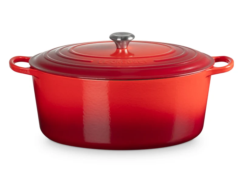Le Creuset Bräter Signature oval kirschrot 40cm