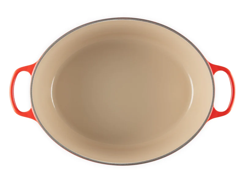 Le Creuset Bräter Signature oval kirschrot 40cm