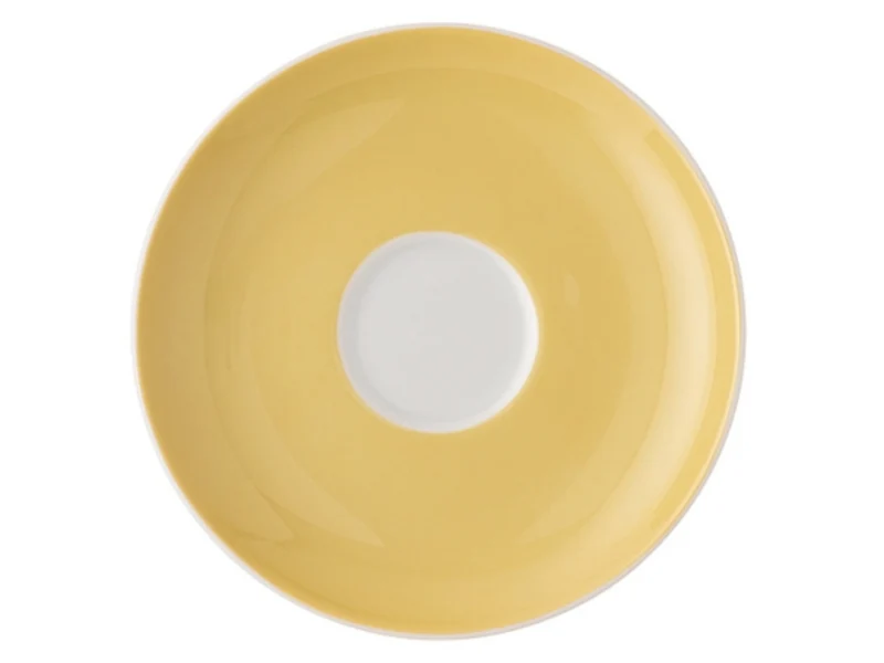 Thomas Sunny Day Soft Yellow Espr/Mokka-Untertasse 12 cm