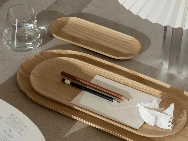 Blomus BAKI Tablett S oak 23x10cm