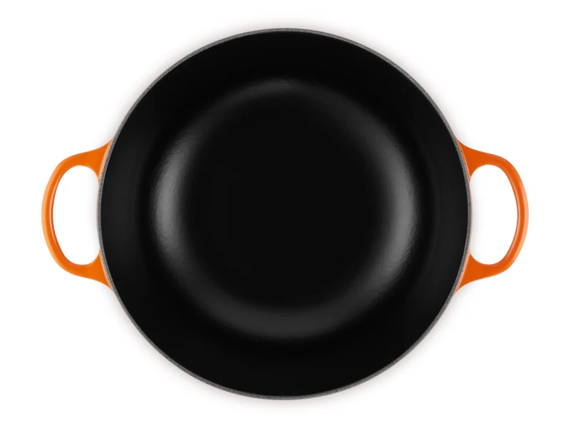 Le Creuset Bräter La Marmite Signature rund ofenrot 28cm
