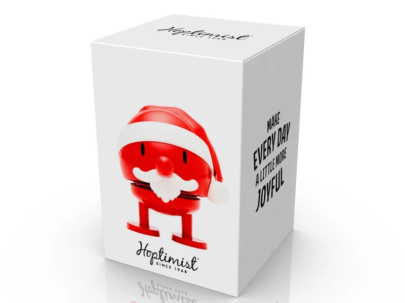 Hoptimist Santa Claus Bumble S red 7,2cm
