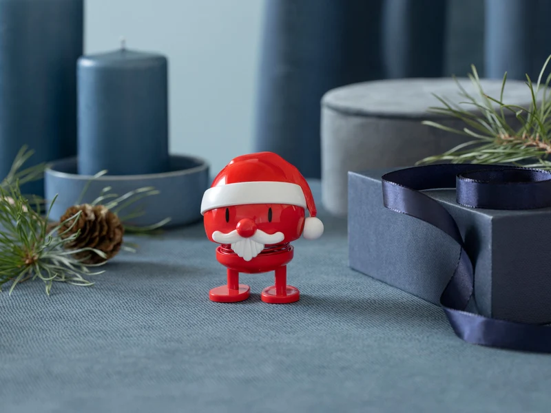Hoptimist Santa Claus Bumble S red 7,2cm