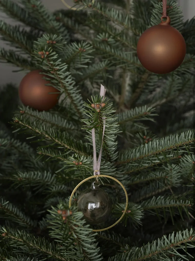 Blomus JUHLA Weihnachtsschmuck M coffee 7cm 4tlg