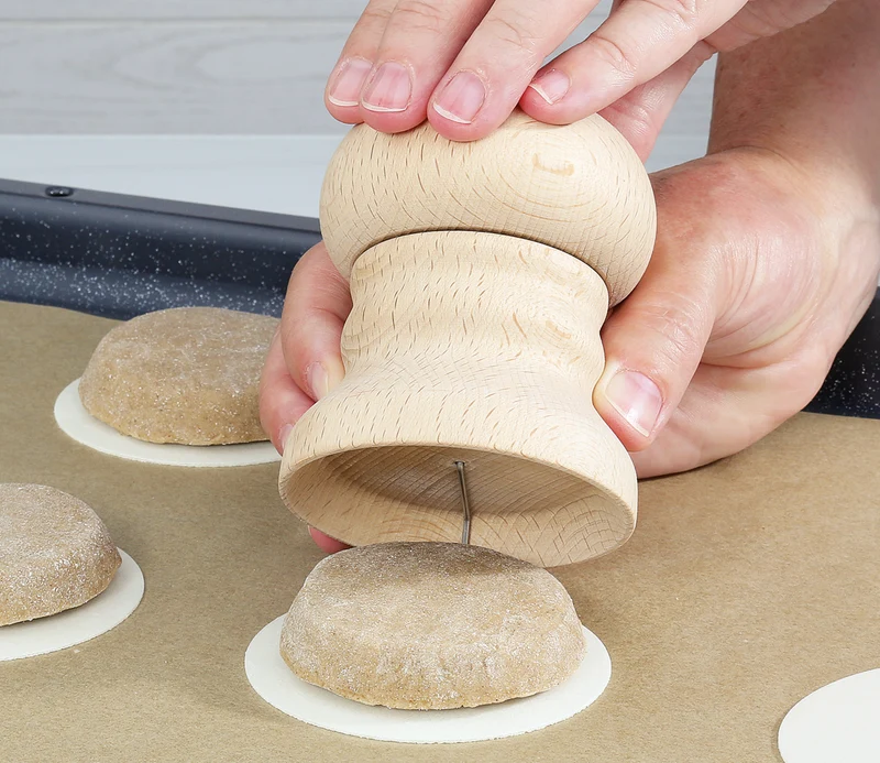 Lebkuchenformer Buchenholz, Ø 7 cm