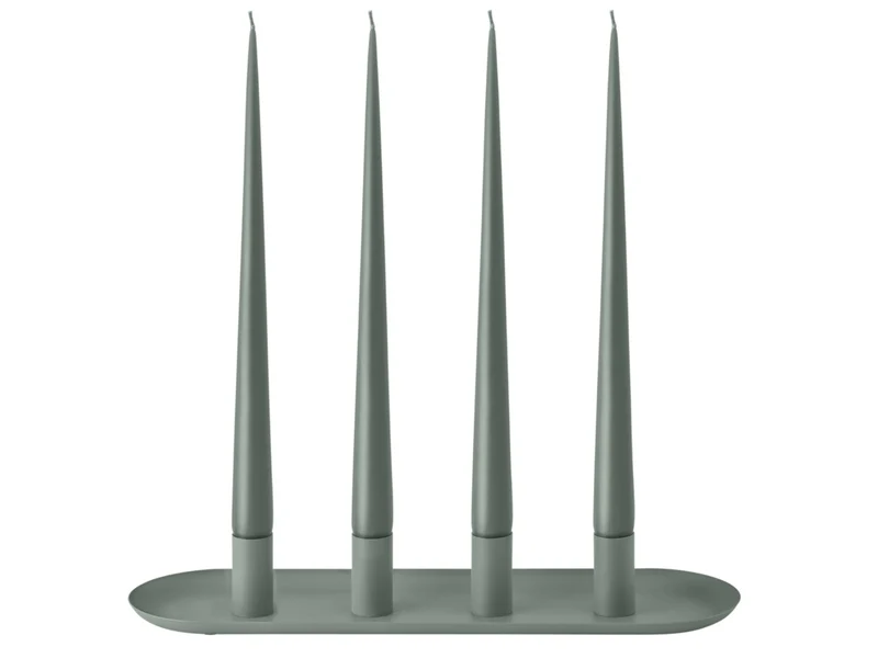 Blomus LOHA Kerzenhalter oval agave green 37cm