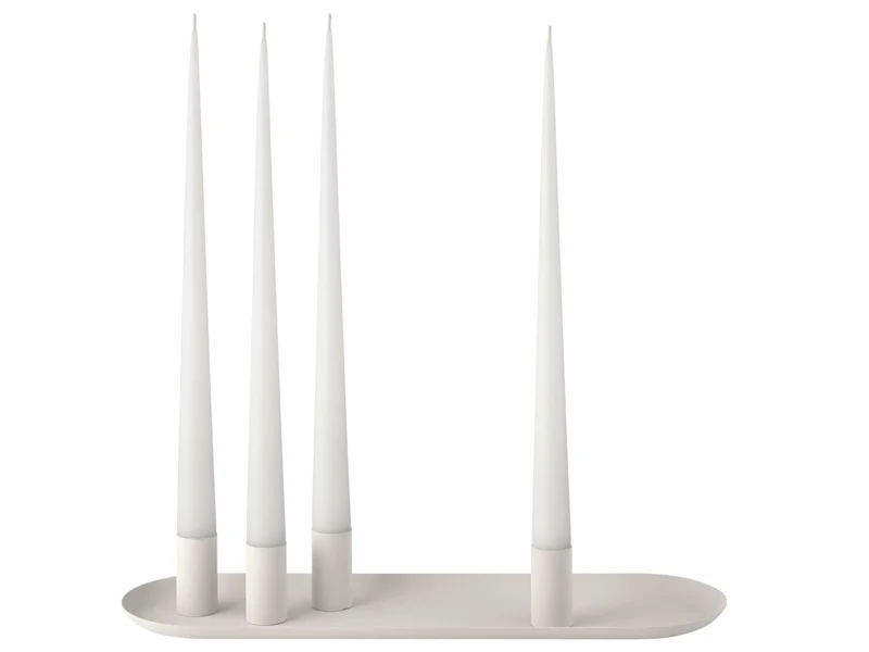 Blomus LOHA Kerzenhalter oval moonbeam 37cm
