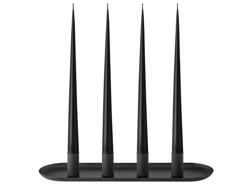 Blomus LOHA Kerzenhalter oval black 37cm