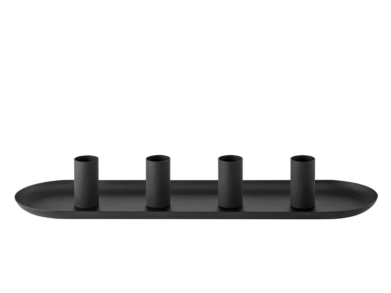 Blomus LOHA Kerzenhalter oval black 37cm